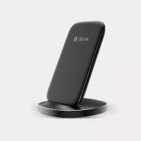 Devia Qi mobile holder fast Automatic wireless charging wireless cell phones charger stand