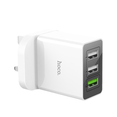 HOCO C48 Best Seller Wholesale Universal Super Fast Smart Cell Phone USB Chargers QC3.0 18W Cargadores de celular